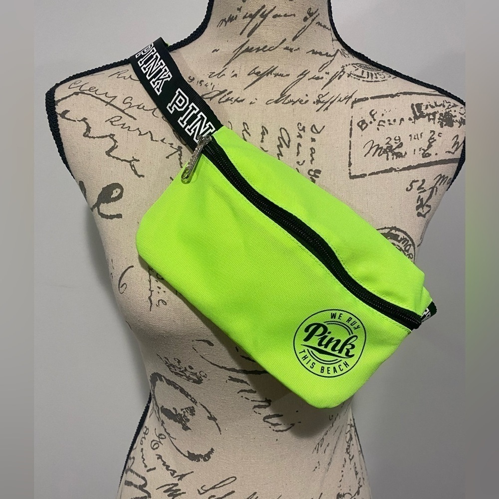 PINK | Neon Green Fanny Pack/Belt Bag